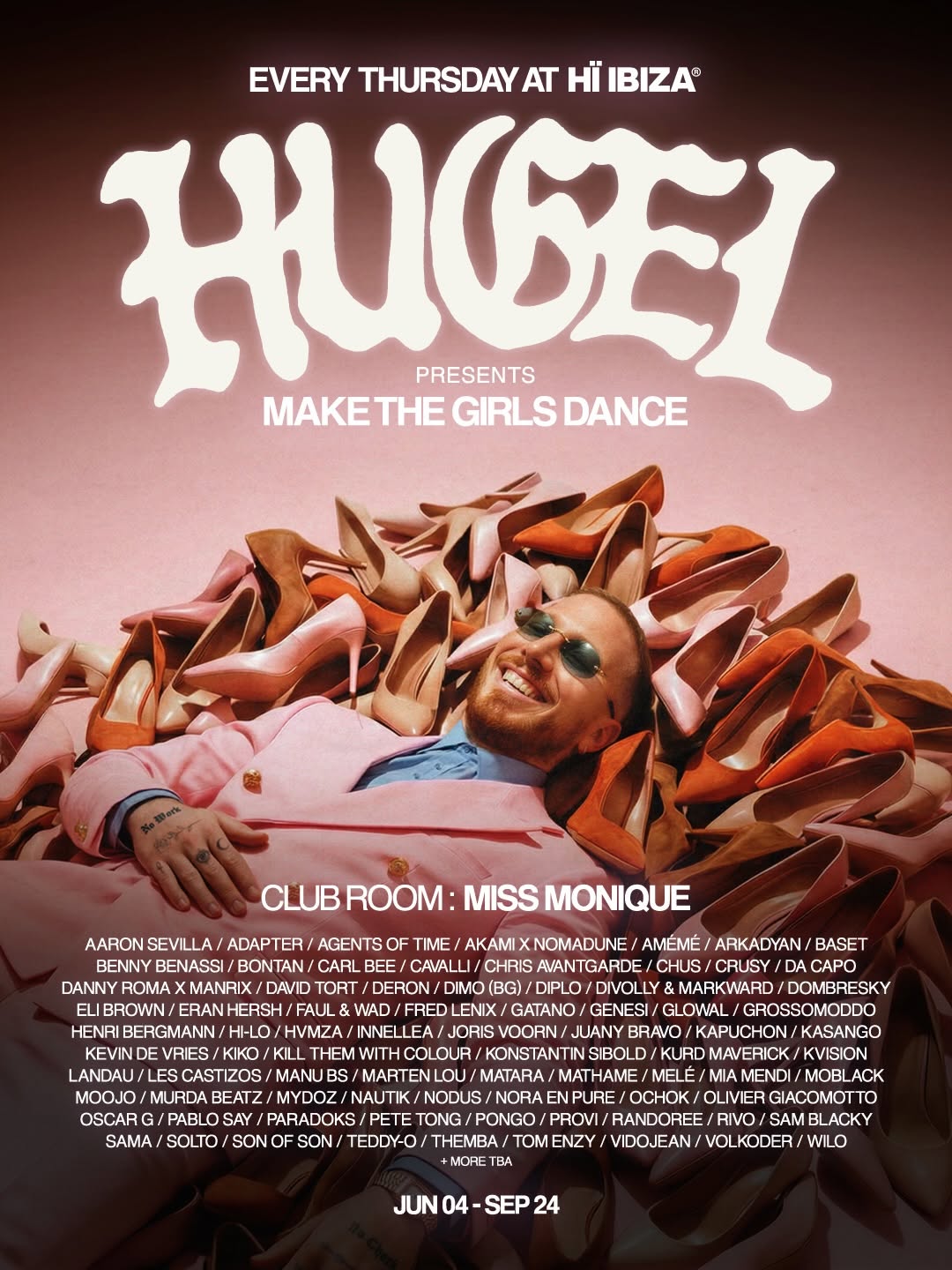 HUGEL Presents Make The Girls Dance poster