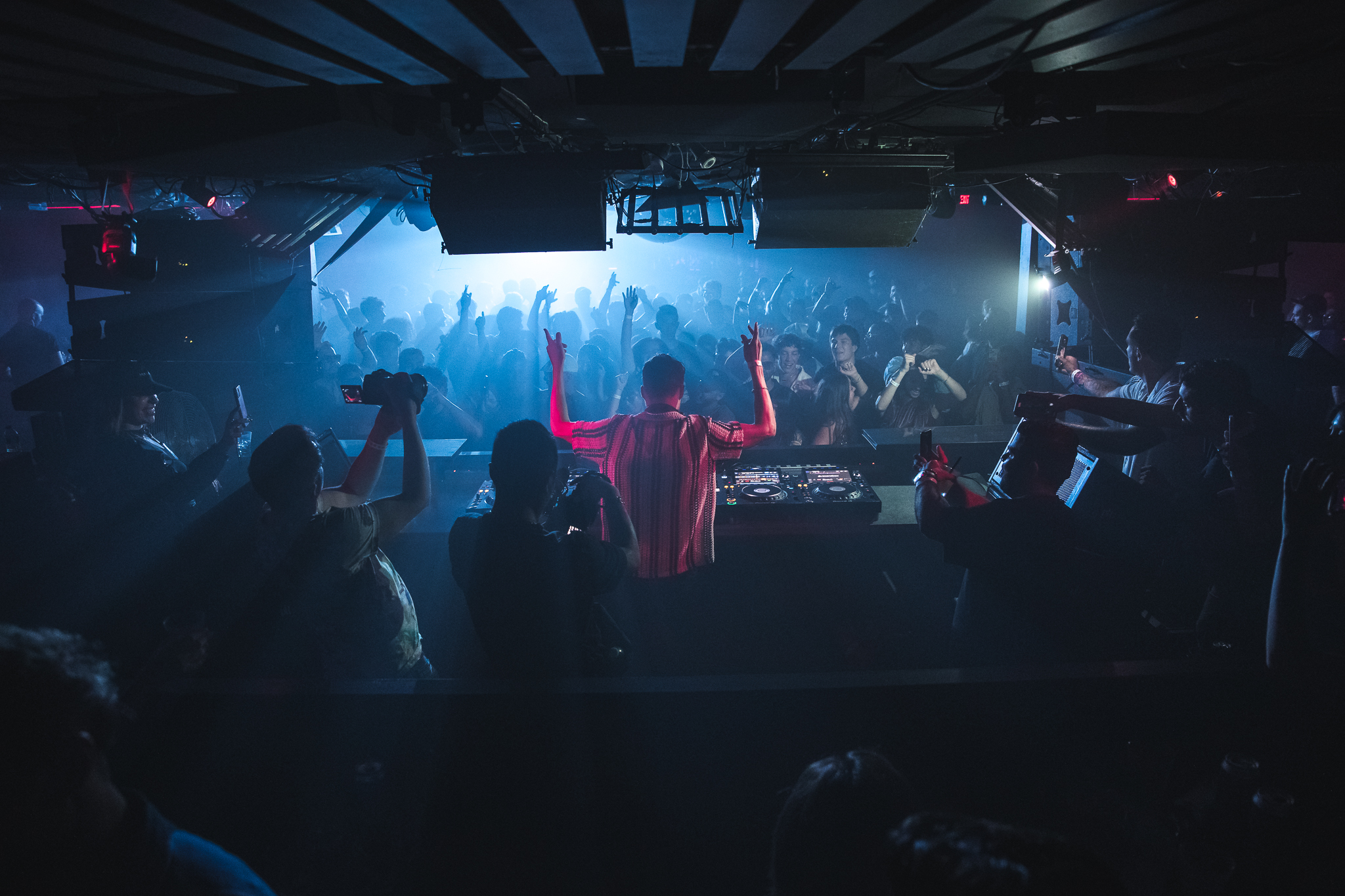 Kill Them With Colour DJing live